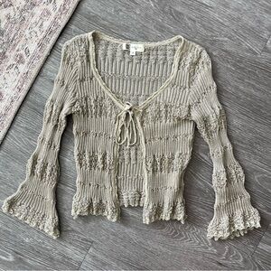 Michel Klein Vintage Sheer Top